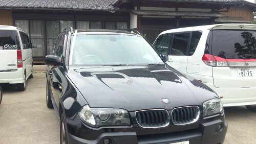 BMW  X3フロントガラス交換