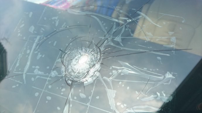 ノア70フロントガラス交換