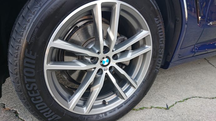 BMWX3コーティングメンテナンス