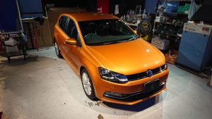 VW ポロ 再コーティング