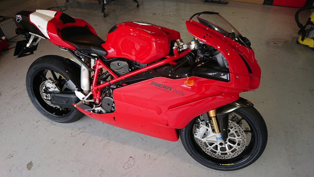バイクコーティング 施工